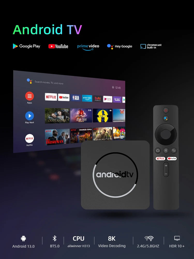 LVMAO Q1 Smart TV Box